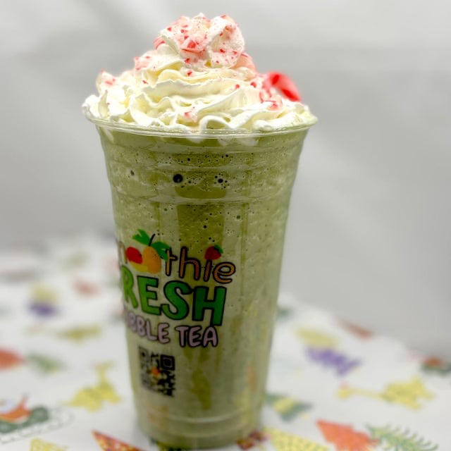 Grinch Green Matcha Smoothie at BITES Food Court + Bar, Langley Park
