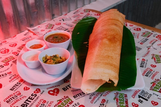 Masala Dosa at BITES Food Court + Bar, Langley Park